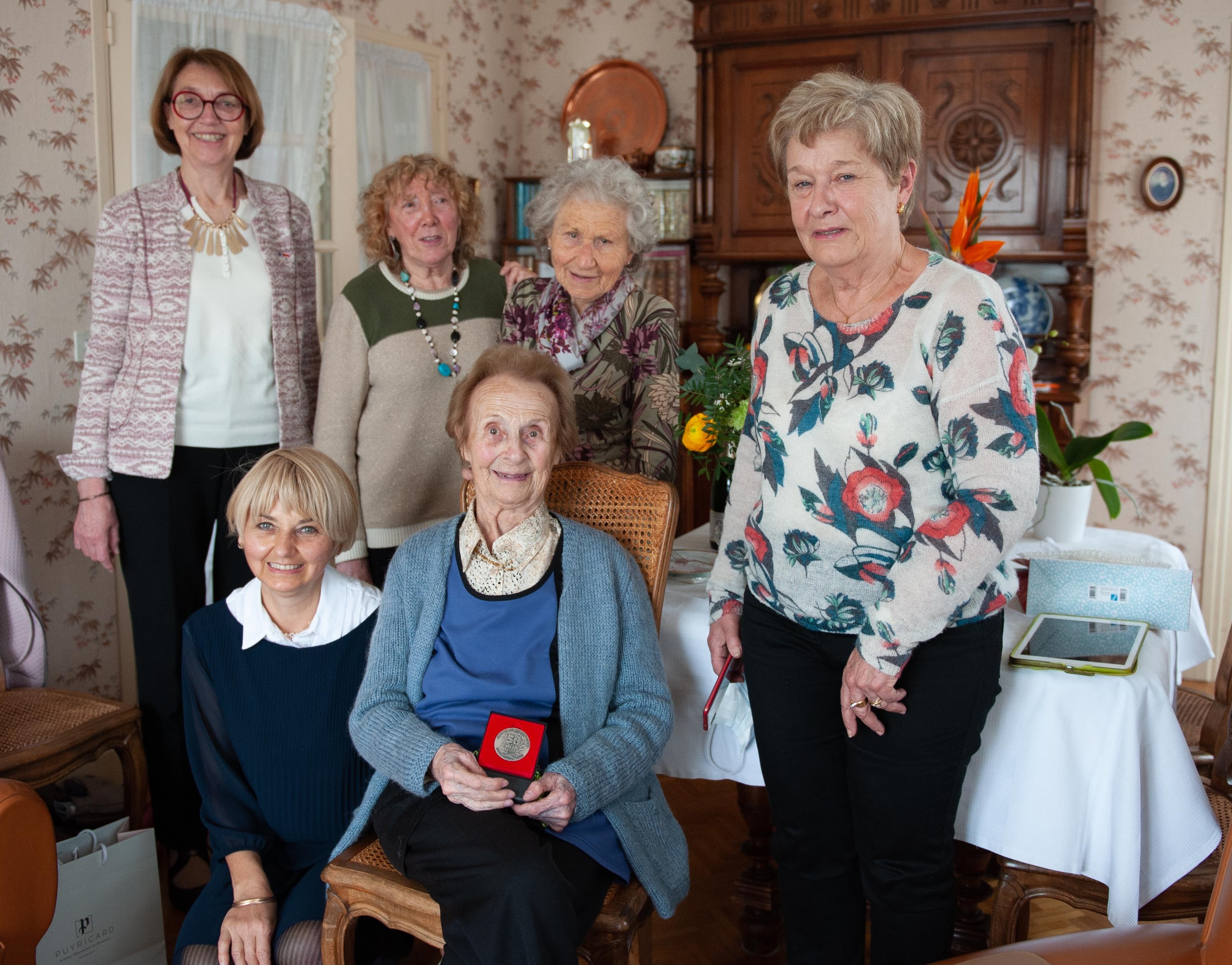 100 Ans Yvonne VIDAL avec AMOPA 8