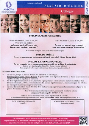 PlaisirEcrireCollege