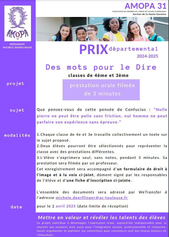 Des Mots Pour Le Dire 4eme 3eme 2025