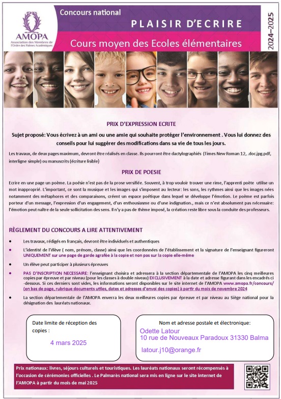 PlaisirDecrire2025 CoursMoyen