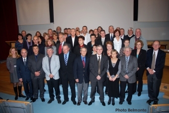 Groupe des nommés ou promus dans l'ordre des Palmes académiques