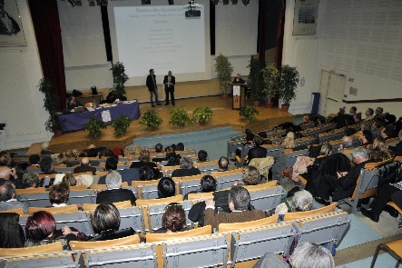 Une vue de la salle
