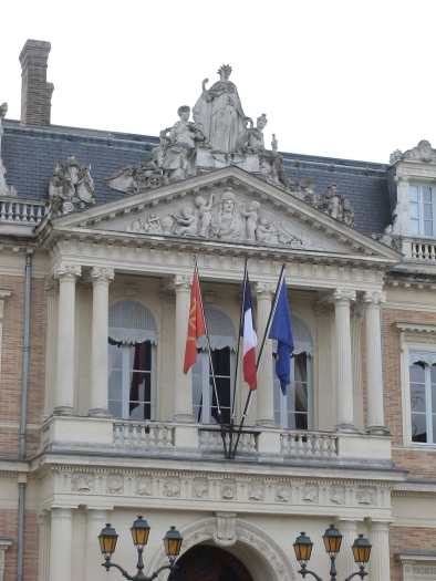 Fronton façade Nord **